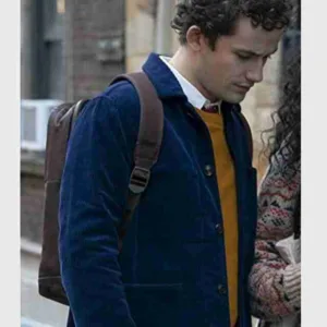 Gossip Girl Eli Brown Blue Jacket