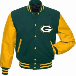 Green Bay Packers Varsity Letterman Jacket