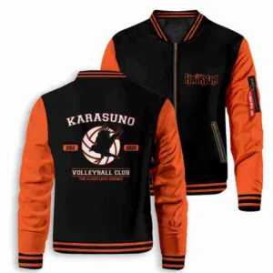 Haikyuu The Flightless Crows Bomber Jacket