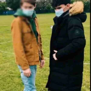 Heartstopper 2022 Joe Locke Black Puffer Coat