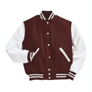 Holloway Maroon Letterman Jacket