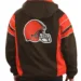 Home Team Cleveland Browns Half-Zip Hoodie Jacket