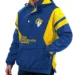Home Team LA Rams Half-Zip Hoodie Jacket