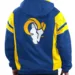 Home Team LA Rams Half-Zip Hoodie Jacket
