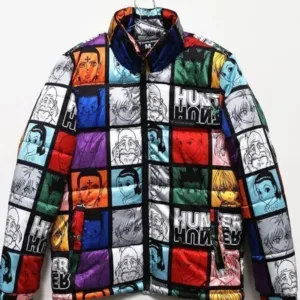 Hypland Hunter x Hunter Character Puffer Jacket