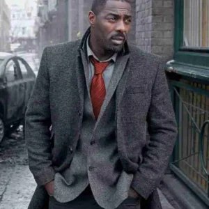 Idris Elba Luther Coat