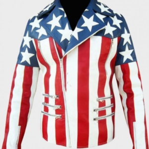 Independence Day 4 July USA Flag Jacket