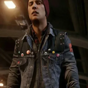 Infamous Second Son Delsin Rowe Blue Vest