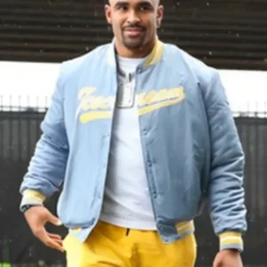 Jalen Hurts Ice Cream Baseball Jacket