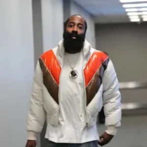 James Harden Philadelphia 76ers Puffer Jacket