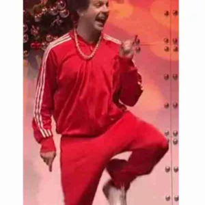 Jason Sudeikis Red Tracksuit