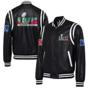 Jeff Hamilton Super Bowl LVII Black Jacket