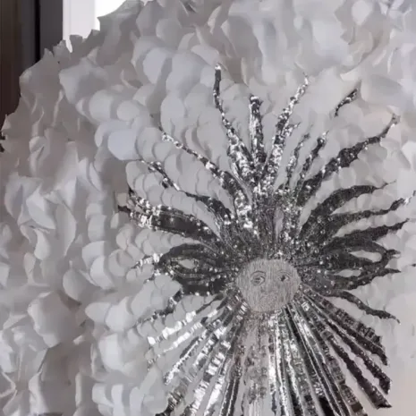 Jennifer Lopez white ruffled jacket1 Jennifer Lopez white ruffled jacket