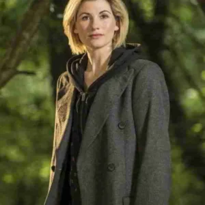 Jodie Whittaker 13th Doctor Dark Grey Coat