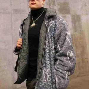 Joe Burrow NFL Sherpa Heart Jacket