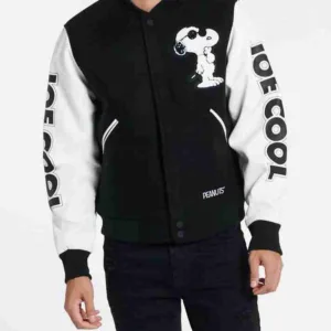 Joe Cool Varsity Black Jacket