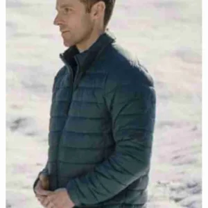 The Christmas Promise 2021 Dylan Bruce Puffer Jacket