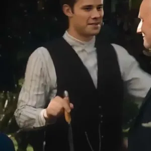 The Waltons’ Thanksgiving Logan Shroyer Black Vest