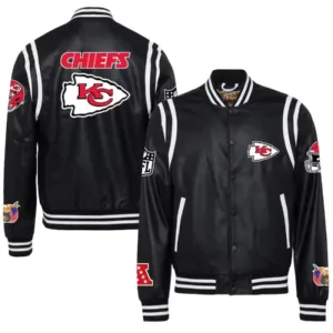 Kansas City Chiefs Jeff Hamilton Full-Snap Black Jacket