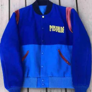 Kanye West Pastelle Varsity Jacket