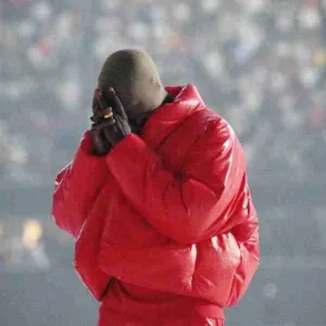 Kanye West Yeezy Gap Red Round Jacket