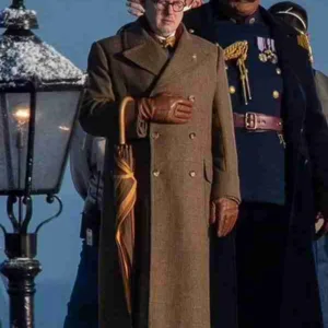 Keegan-Michael Key Wonka 2023 Brown Coat