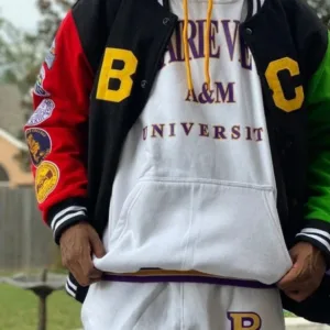 Kevin Cole World HBCU Letterman Jacket
