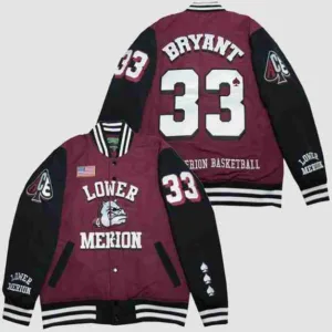Kobe Bryant #33 Lower Merion Bulldogs Varsity Jacket