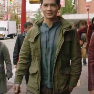 Kung Fu Henry Yan Green Jacket
