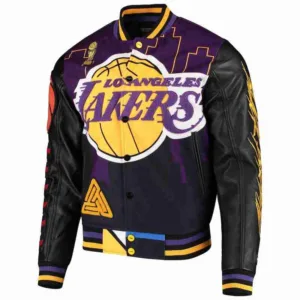 Los Angeles Lakers Remix Varsity Jacket