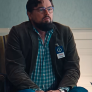 Leonardo Dicaprio Brown Blazer