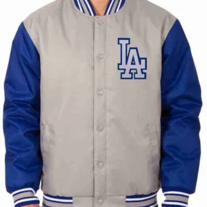 Los Angeles Dodgers Poly Twill Varsity Jacket