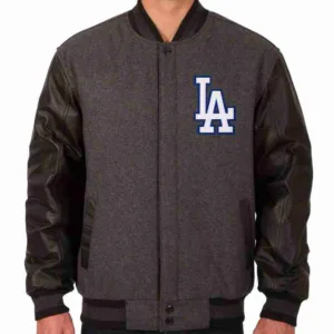 Los Angeles Dodgers Wool & Leather Jacket