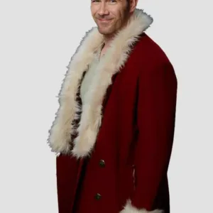 Luke Macfarlane Catch Me If You Claus 2023 Red Coat