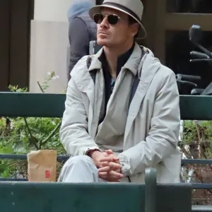 MICHAEL FASSBENDER THE KILLER WHITE JACKET
