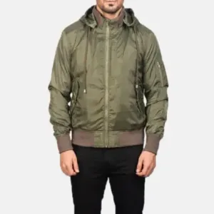 Ma-1 Hooded Bomber Jacket