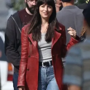 Madame Web Dakota Johnson Leather Jacket