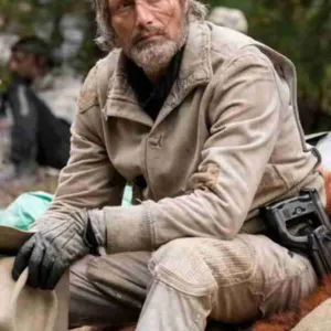 Mads Mikkelsen Chaos Walking 2021 White Jacket