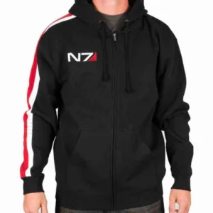 Mass Effect N7 Black Hoodie