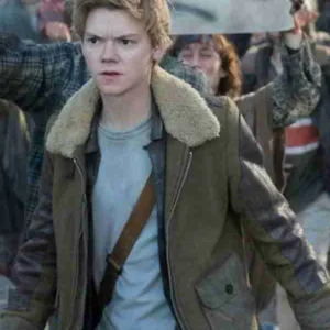 Maze Runner the Death Cure Newt Brown Jacket