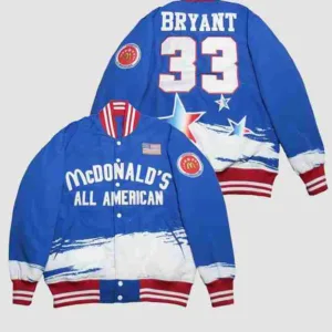 McDonald’s All American Kobe Blue Varsity Jacket