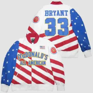 McDonald’s All American Kobe White Varsity Jacket
