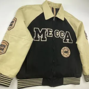 Mecca 90s Hip Hop Leather Jacket