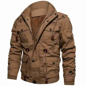 Men Casual Thick Thermal Jacket
