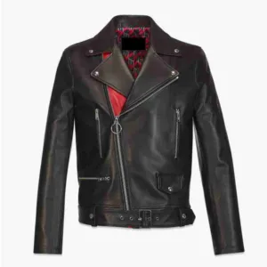 Men Rider Lamb Leather Jacket