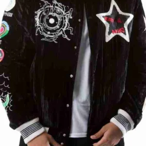 Men Stardust Velvet Jacket