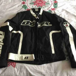 Mens Biker Leather Black Jacket