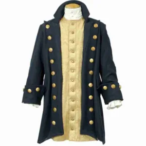 Men?s Buccaneer Wool Blue Coat