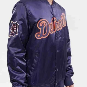 Mens Detroit Tigers Satin Jacket