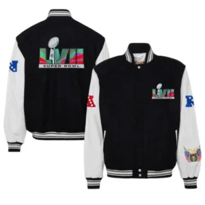 Men’s Jeff Hamilton Black Super Bowl LVII Logo Jacket